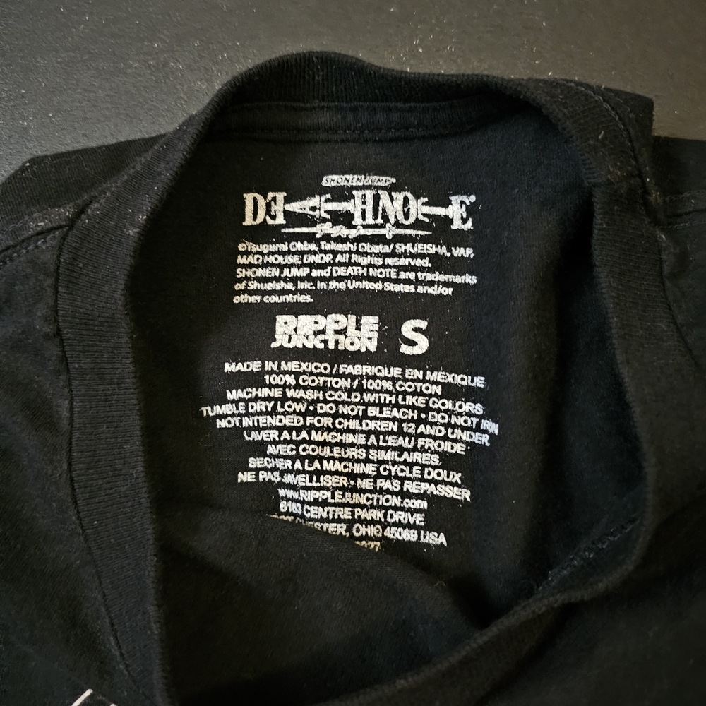 DEATHNOTE mens small from Ripple Junction. - Picture 2 of 2